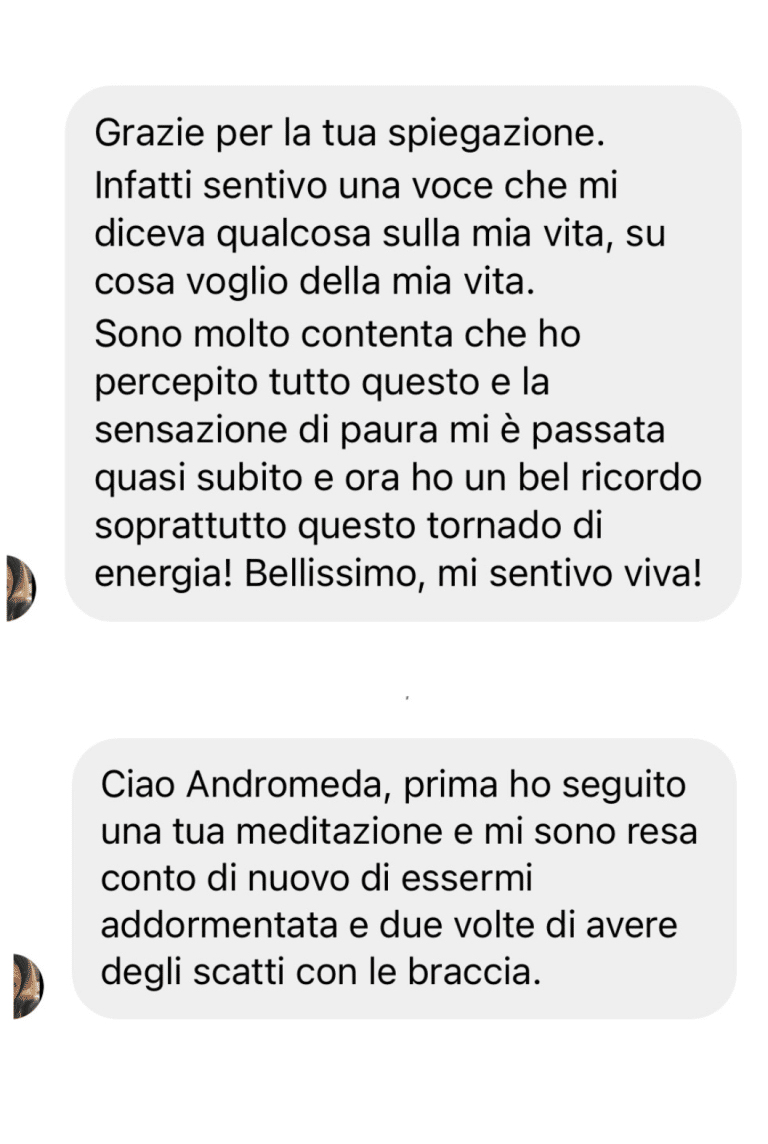 testimonial andromeda ascension