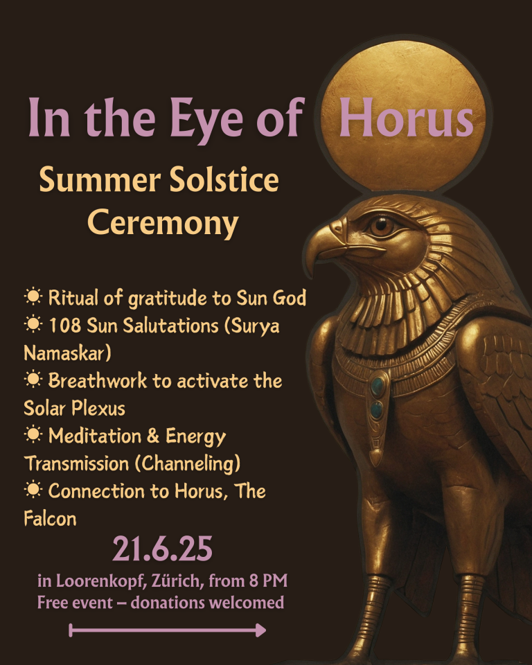 SUMMER SOLSTICE , sun ritual, eye of Horus